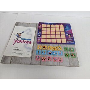 1988 Mickey Mouse Yahtzee Jr Game by Milton Bradley Replacement tokens board